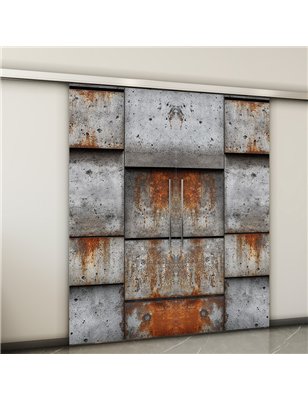 Holzschiebetür Slim-Line - Industrie  Model 3008-2