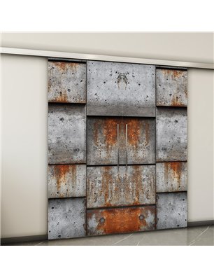 Holzschiebetür Slim-Line - Industrie  Model 3008-2