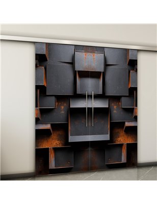 Holzschiebetür Slim-Line - Industrie  Model 3020-2