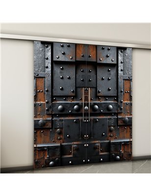 Holzschiebetür Slim-Line - Industrie  Model 3047-2