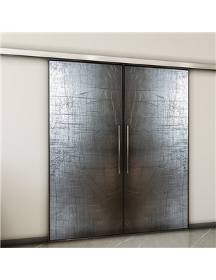 Holzschiebetür Slim-Line - Industrie  Model 3051-2