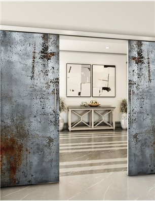 Holzschiebetür Slim-Line - Industrie  Model 3052