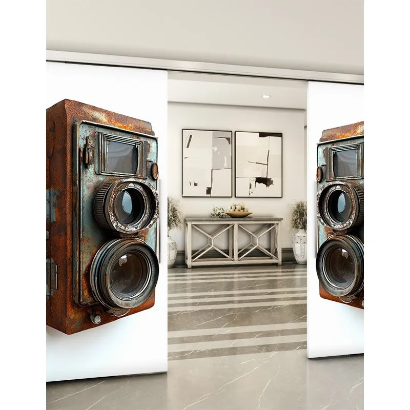 Holzschiebetür Slim-Line - Vintage Model 3007