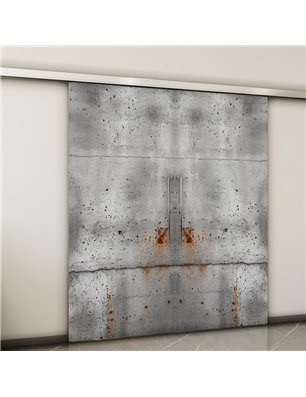 Holzschiebetür Slim-Line - Beton und Stein  Model 3029-2