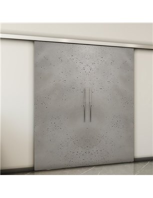 Holzschiebetür Slim-Line - Beton und Stein  Model 3033-2