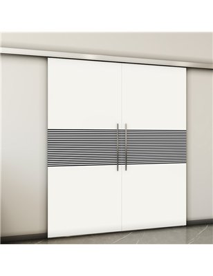 Holzschiebetür Slim-Line - Design-Linien  Model 3017-2