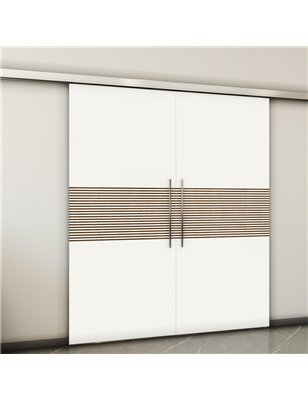 Holzschiebetür Slim-Line - Design-Linien  Model 3019-2