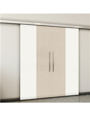 Holzschiebetür Slim-Line - Design-Linien  Model 3022-2