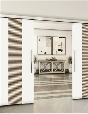 Holzschiebetür Slim-Line - Design-Linien Model 3027