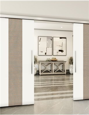 Holzschiebetür Slim-Line - Design-Linien  Model 3027