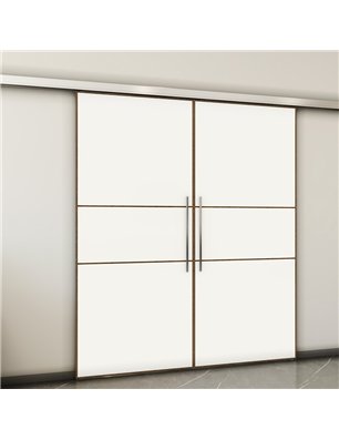 Holzschiebetür Slim-Line - Design-Linien  Model 3035-2