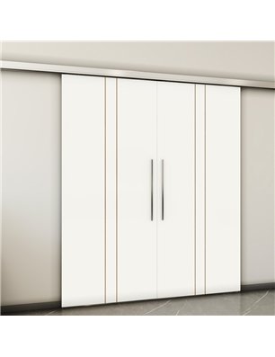 Holzschiebetür Slim-Line - Design-Linien  Model 3046-2