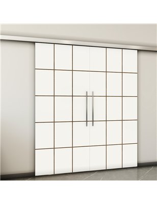 Holzschiebetür Slim-Line - Design-Linien  Model 3079-2