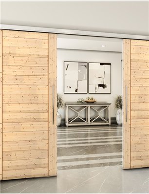 Holzschiebetür Slim-Line - Country  Model 3001