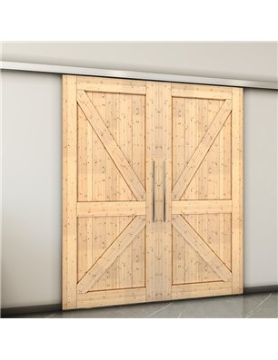 Holzschiebetür Slim-Line - Country  Model 3004-2