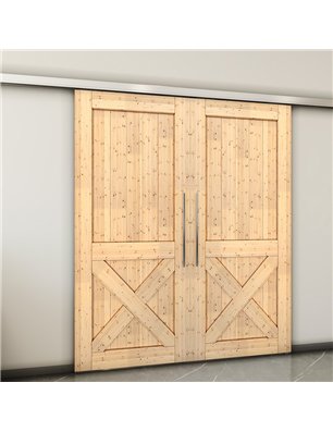 Holzschiebetür Slim-Line - Country  Model 3005-2