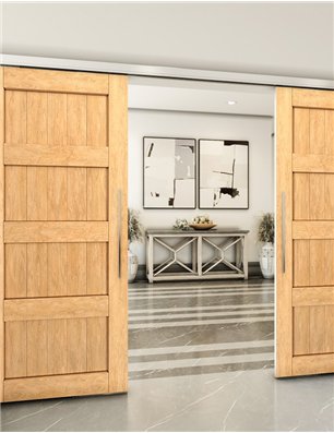 Holzschiebetür Slim-Line - Country  Model 3027