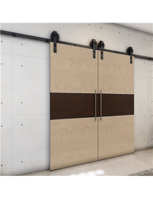 Holzschiebetür Barn-Line - Holz-Mix  Model 4032-3