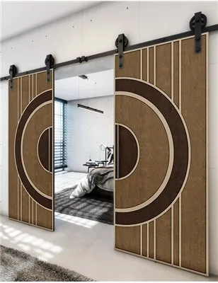 Holzschiebetür Barn-Line - Holz-Mix Model 4035