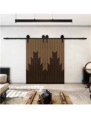 Holzschiebetür Barn-Line - Holz-Mix  Model 4039-2