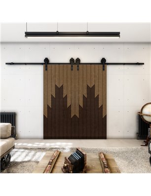 Holzschiebetür Barn-Line - Holz-Mix  Model 4039-2
