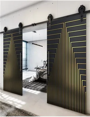 Holzschiebetür Barn-Line - Holz-Mix Model 4053