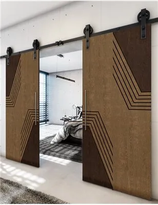 Holzschiebetür Barn-Line - Holz-Mix Model 4060