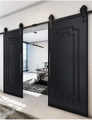 Holzschiebetür Barn-Line - Schwarz Model 4003