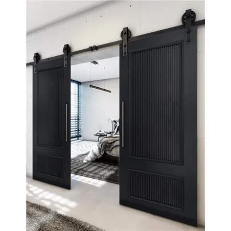 Holzschiebetür Barn-Line - Schwarz Model 4006