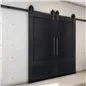 Holzschiebetür Barn-Line - Schwarz Model 4006