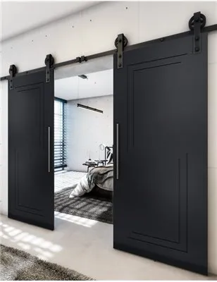 Holzschiebetür Barn-Line - Schwarz Model 4065