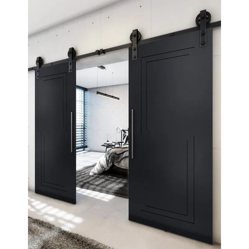 Holzschiebetür Barn-Line - Schwarz Model 4065 Holzschiebetür Barn-Line - Schwarz Model 4065