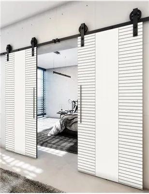 Holzschiebetür Barn-Line - Weiss Model 4013
