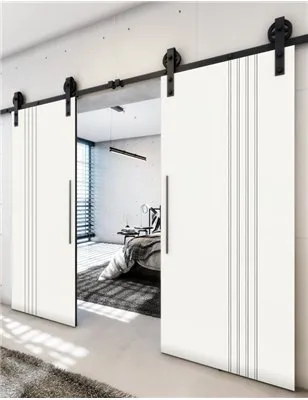 Holzschiebetür Barn-Line - Weiss Model 4028