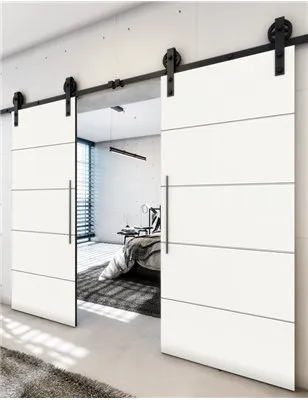 Holzschiebetür Barn-Line - Weiss Model 4066