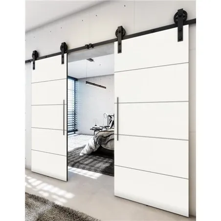 Holzschiebetür Barn-Line - Weiss Model 4066