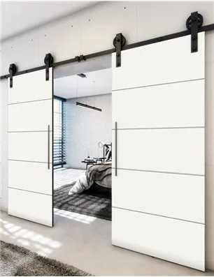 Holzschiebetür Barn-Line - Weiss Model 4066