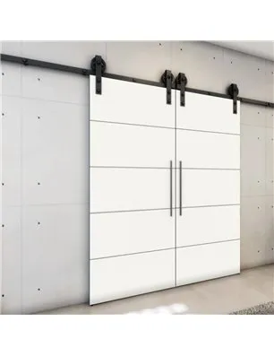 Holzschiebetür Barn-Line - Weiss Model 4066-3