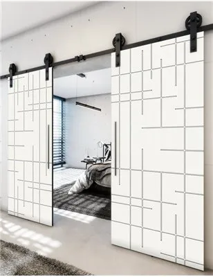 Holzschiebetür Barn-Line - Weiss Model 4087