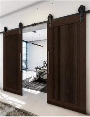 Holzschiebetür Barn-Line - Wenge Model 4005