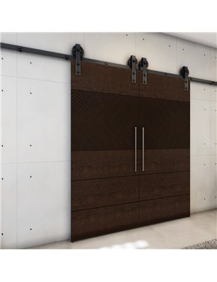 Holzschiebetür Barn-Line - Wenge  Model 4020-3