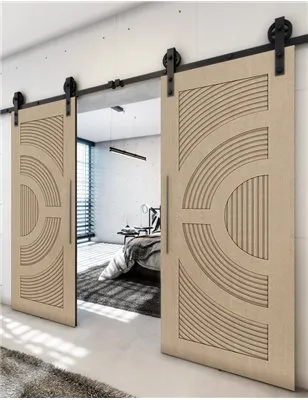 Holzschiebetür Barn-Line - Eiche Model 4051