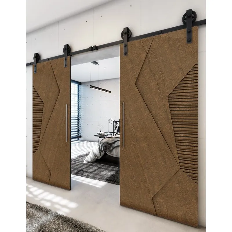 Holzschiebetür Barn-Line - Nussbaum Model 4033 Holzschiebetür Barn-Line - Nussbaum Model 4033