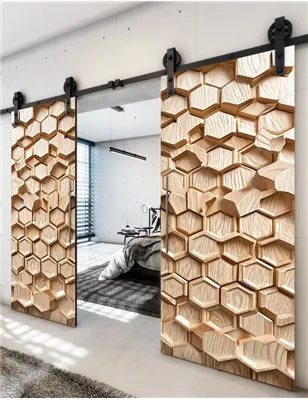 Holzschiebetür Barn-Line - Holzkunst Model 4006