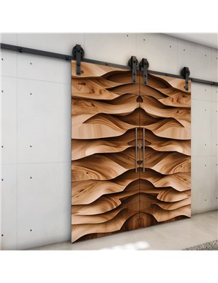 Holzschiebetür Barn-Line - Holzkunst  Model 4011-3