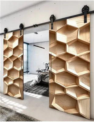 Holzschiebetür Barn-Line - Holzkunst Model 4014