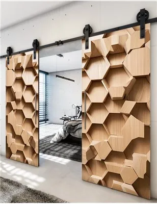 Holzschiebetür Barn-Line - Holzkunst Model 4018