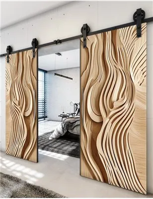Holzschiebetür Barn-Line - Holzkunst Model 4019