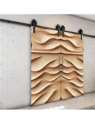 Holzschiebetür Barn-Line - Holzkunst  Model 4021-3