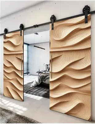 Holzschiebetür Barn-Line - Holzkunst Model 4022